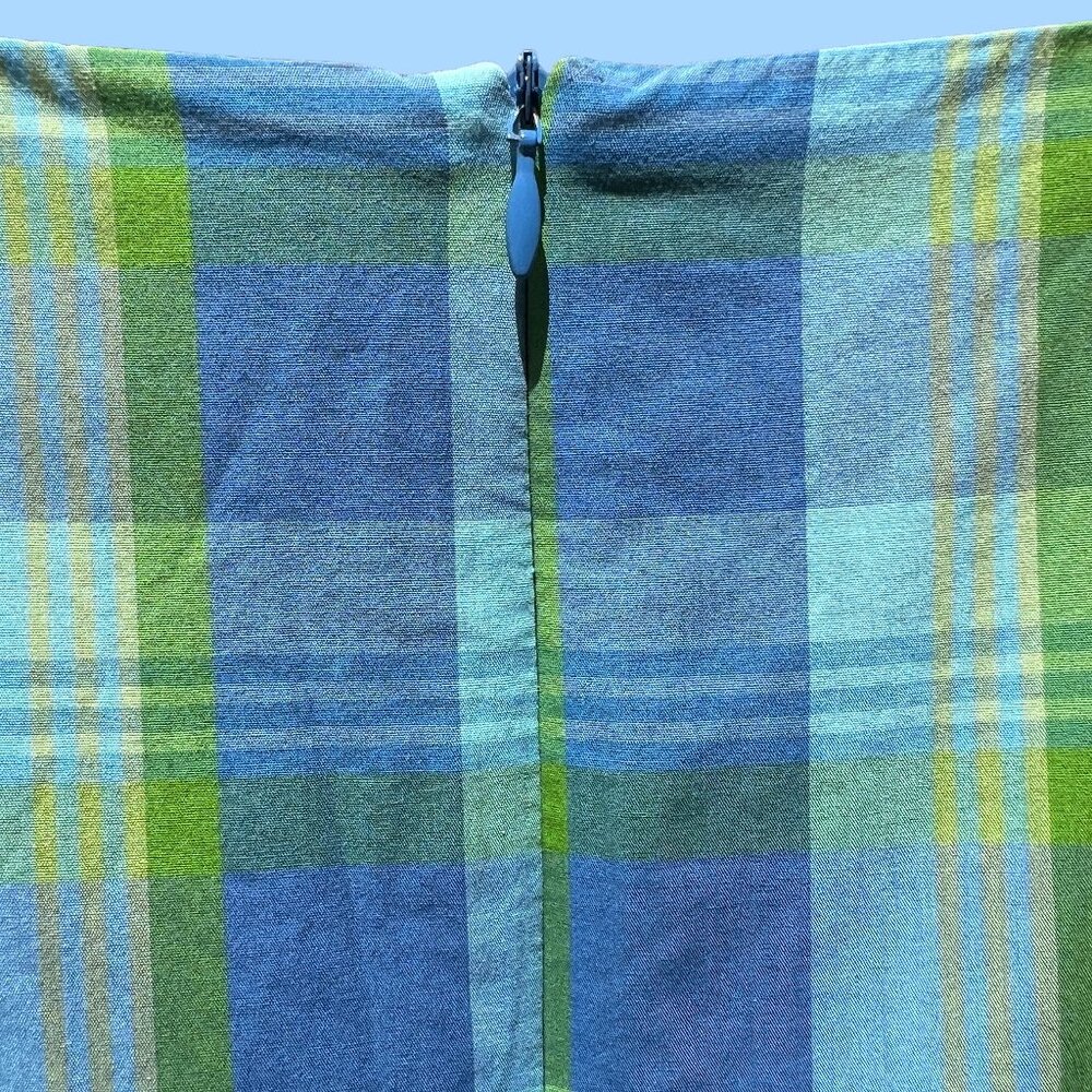 Casual Corner Annex Plaid Sheath Dress Sz 12 🎉2X Host Pick🎉 - Picture 6 of 13